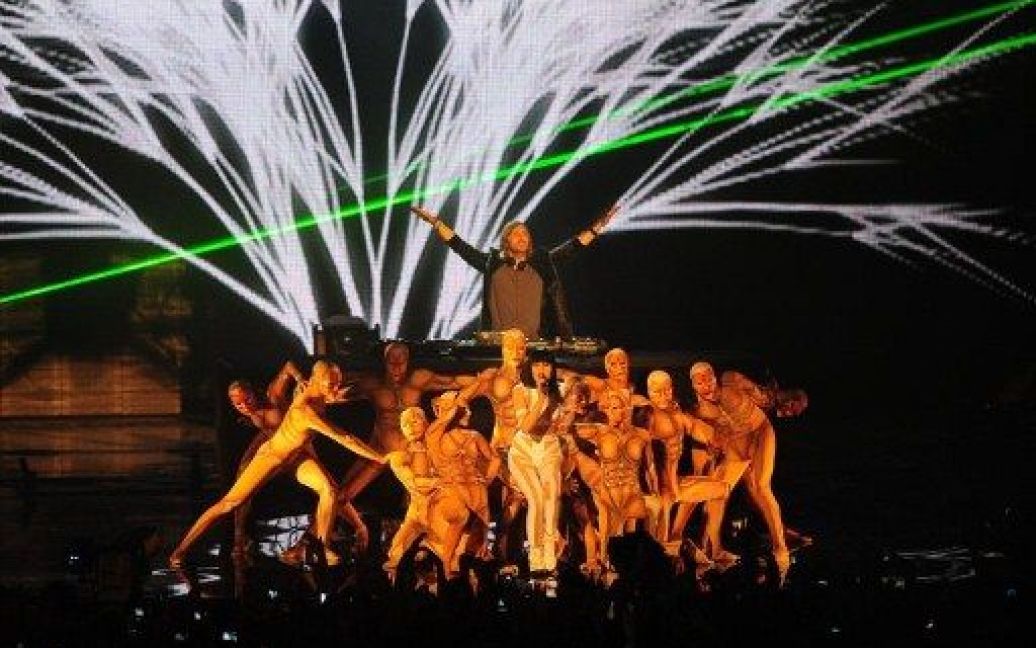 Британська співачка Jessie J виступила разом з французьким DJ Девідом Гетта / © AFP