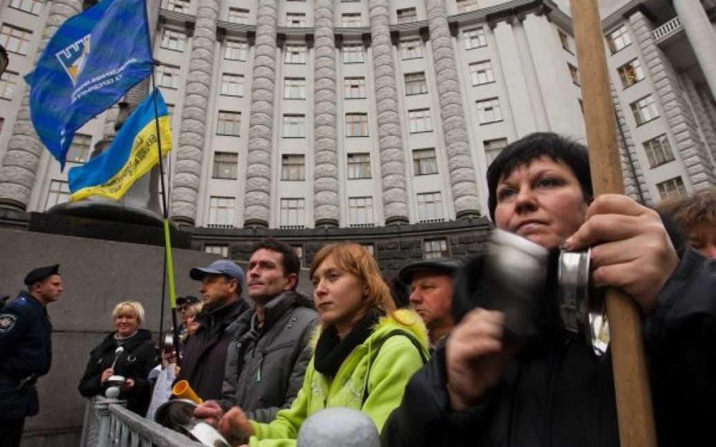 Сотні підприємців вийшли на "Марш порожніх гаманців" у Києві / © Украинское Фото