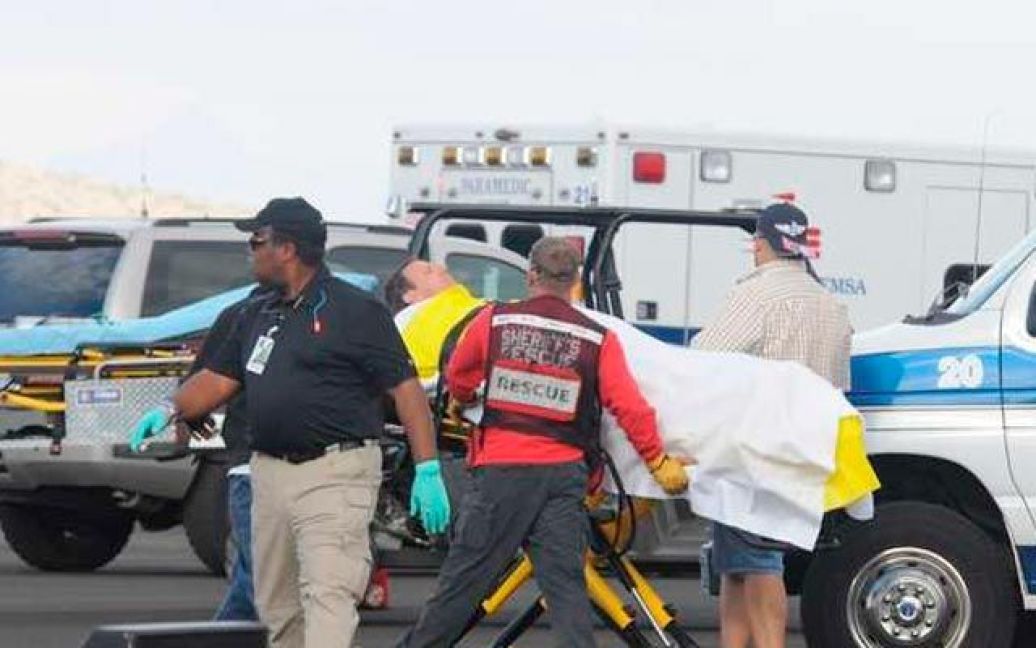 В результаті падіння літака на авіашоу в США, загинули щонайменше 9 осіб, більше 50 людей отримали поранення. / © rgj.com