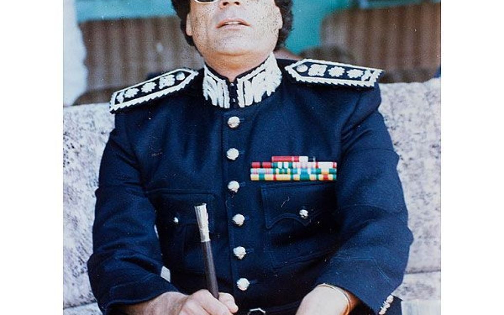 Муаммар Каддафі в Тріполі. / © The New York Times