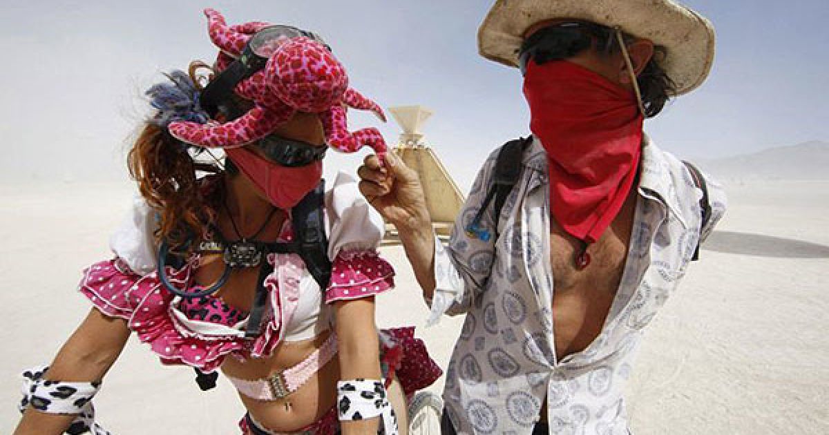 В пустелі Блек Рок у Неваді пройшов 25-ий фестиваль музики і мистецтв Burning Man 2011 / © bigpicture.ru