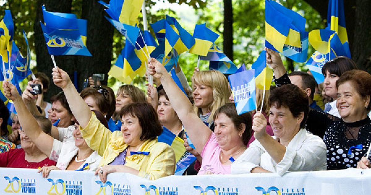 Урочисте зібрання "Благословенна і єдина Україна" з нагоди святкування 20-ї річниці незалежності України / © Офіційний сайт Президента України