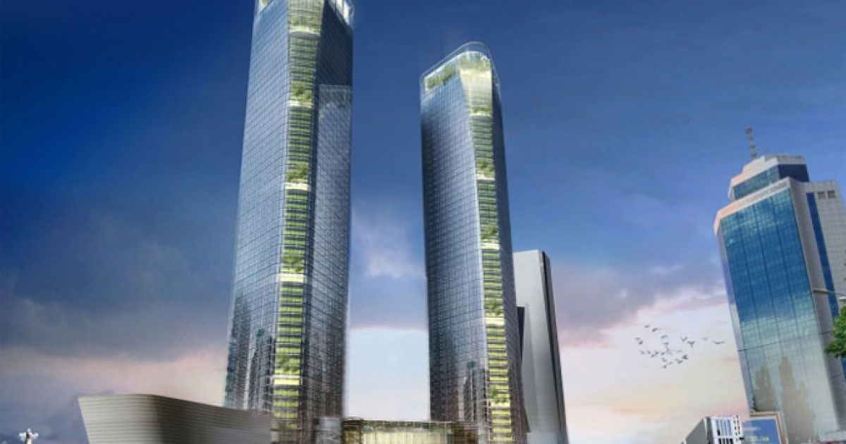 У Києві побудують 54-поверховий хмарочос / © Главред