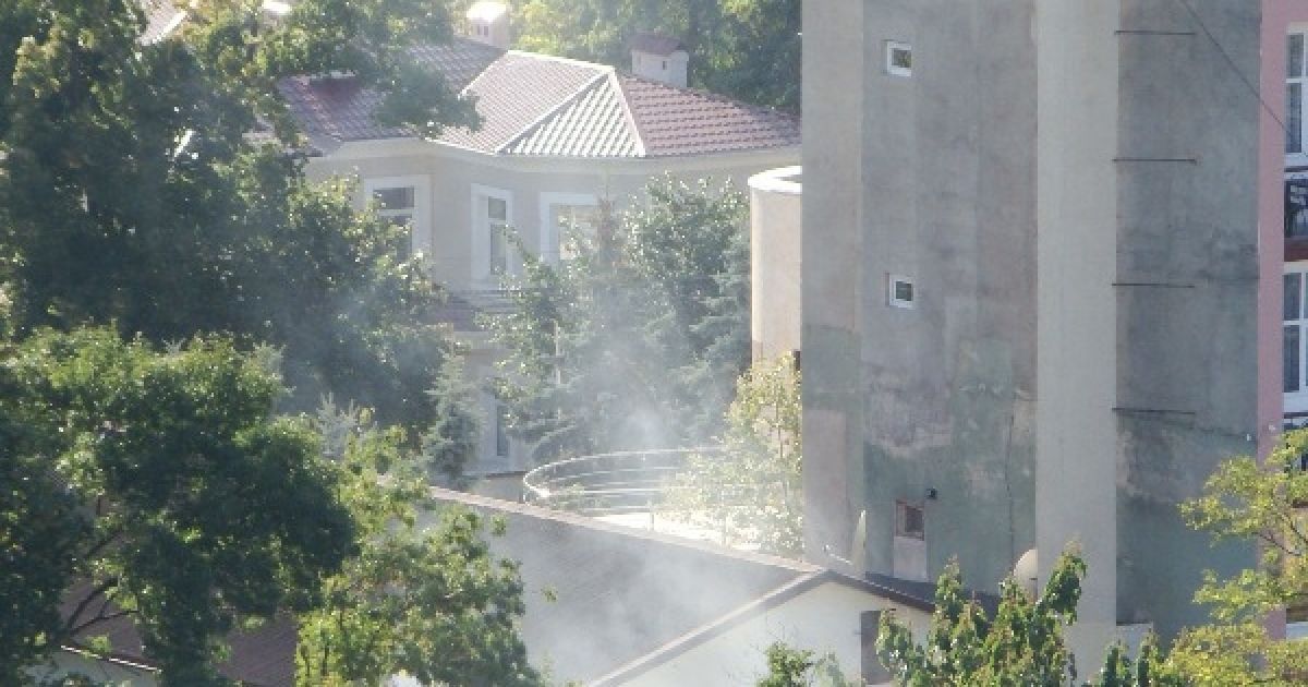 В центрі Одеси було проведено спецоперацію із затримання громадянина РФ Аслана Дікаєва та його посібників, яких розшукують за скоєння вбивства. / © Таймер Одесса