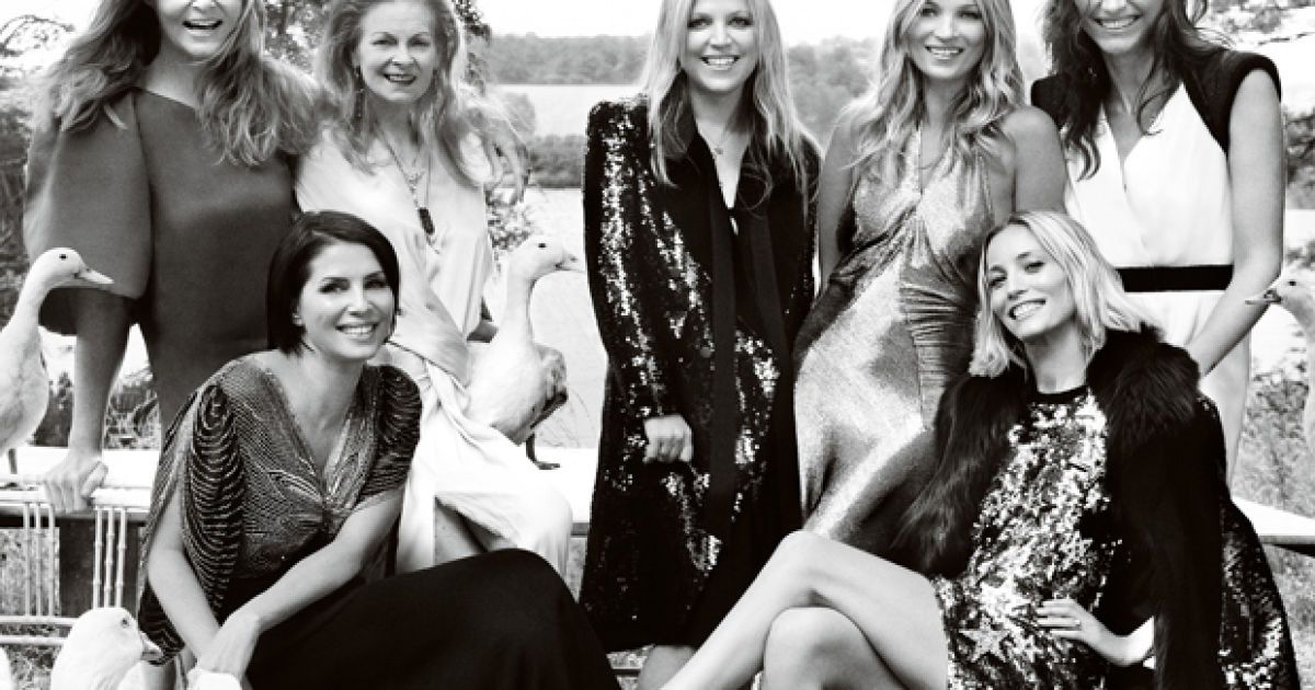 Вересневий Vogue US присвятили весіллю Кейт Мосс / © Vogue