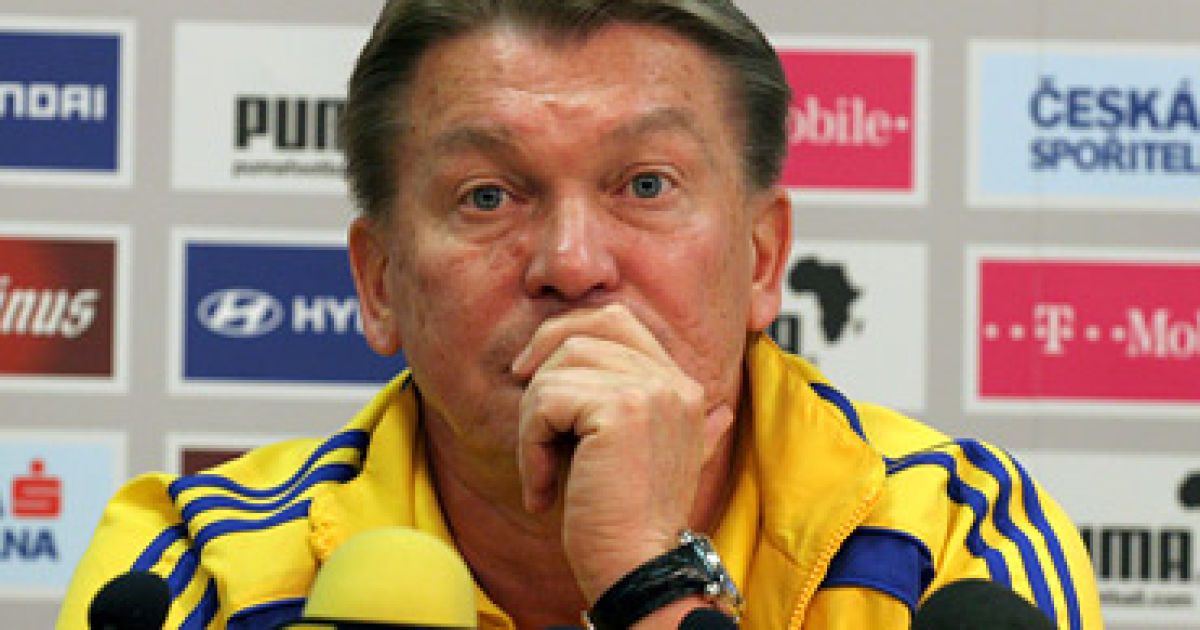 Блохін взяв вину на себе