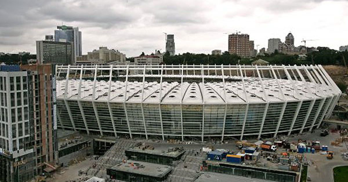 Головну арену чемпіонату Євро-2012, НСК "Олімпійський" в Києві завершили на 95% / © УНІАН