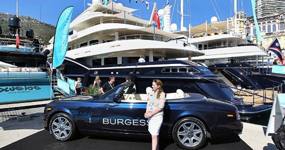 Міжнародна виставка яхт "Monaco Yacht Show 2011" в Монако / © AFP