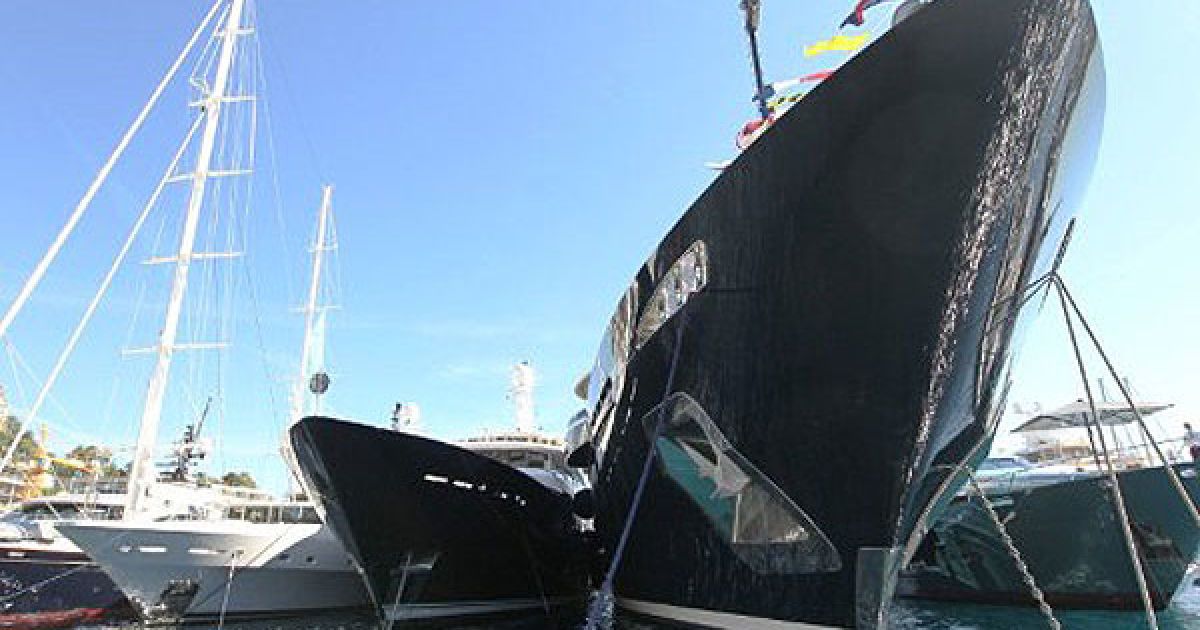 Міжнародна виставка яхт "Monaco Yacht Show 2011" в Монако / © AFP