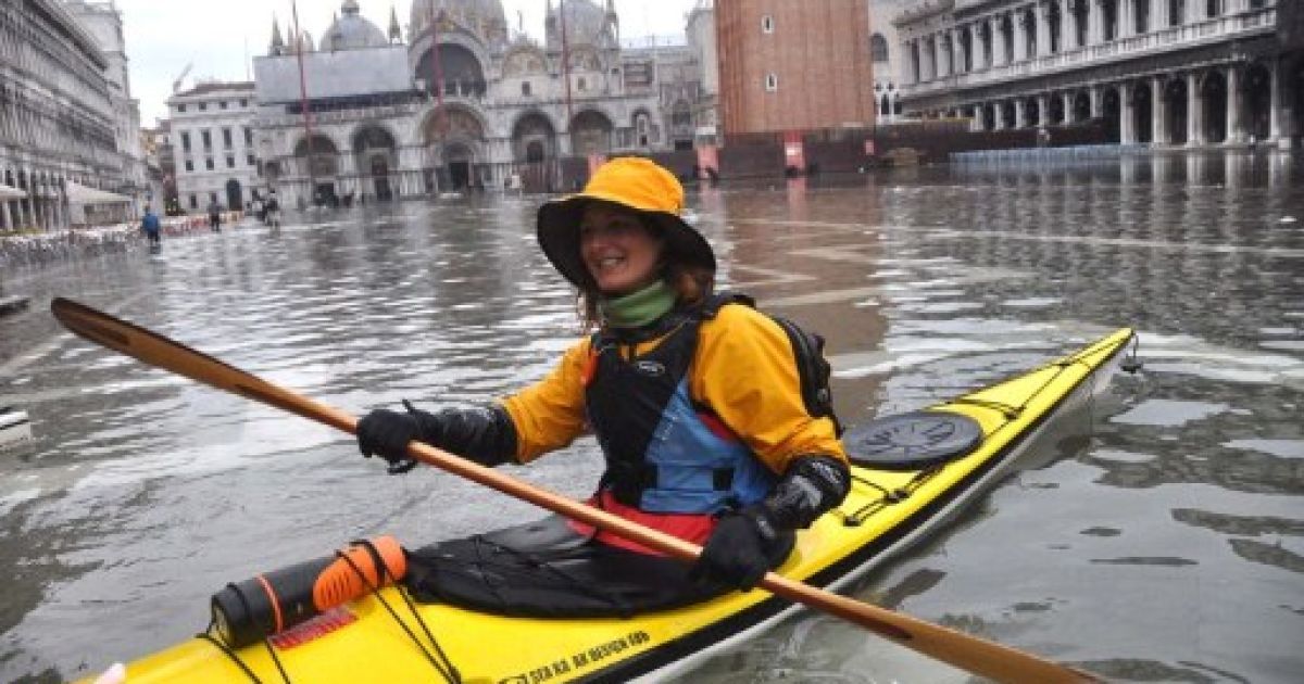 У Венецію прийшла "висока вода" / © AFP
