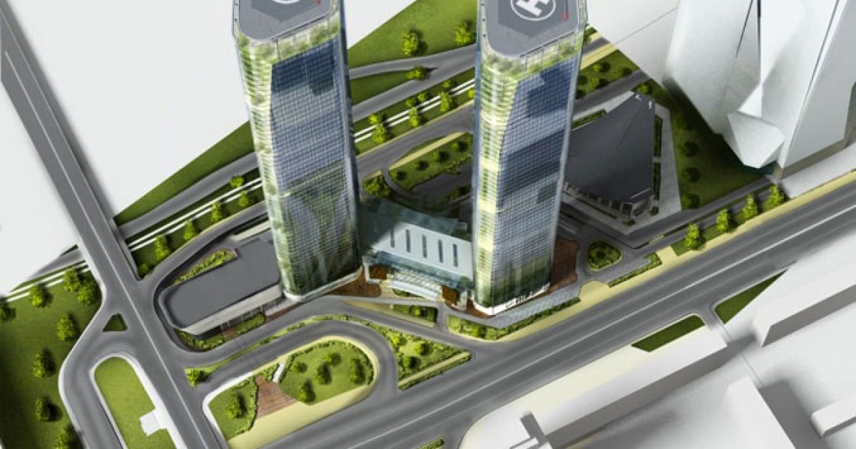 У Києві побудують 54-поверховий хмарочос / © Главред