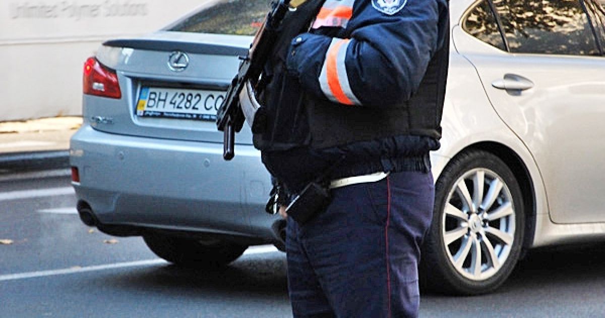 В центрі Одеси провели навчання СБУ із затримання терористів. / © Таймер Одесса