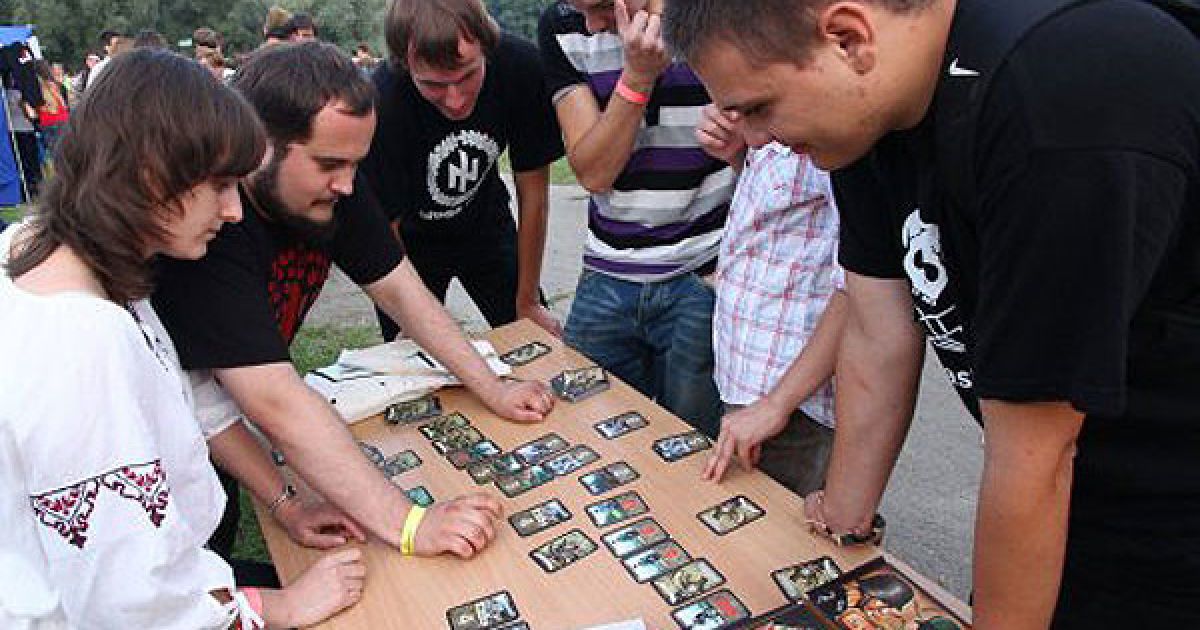 В Луцьку відбувся V фестиваль українського духу "Бандерштат-2011", в якому взяла участь патріотично налаштована молодь з усієї України. / © УНІАН