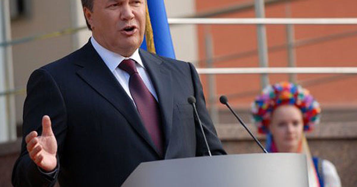 Віктор Янукович. Ілюстрація