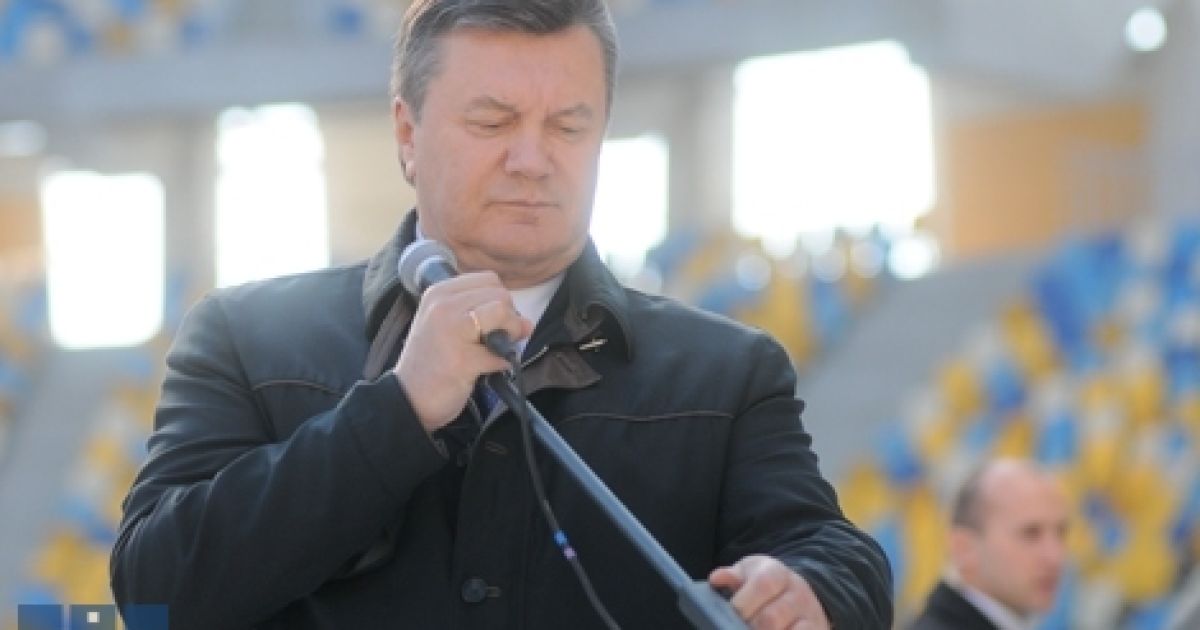 "Ми дуже хочемо, щоб відкриття завтра відбулося... Я вважаю, що свято відбудеться", - зазначив Янукович. / © zik.com.ua