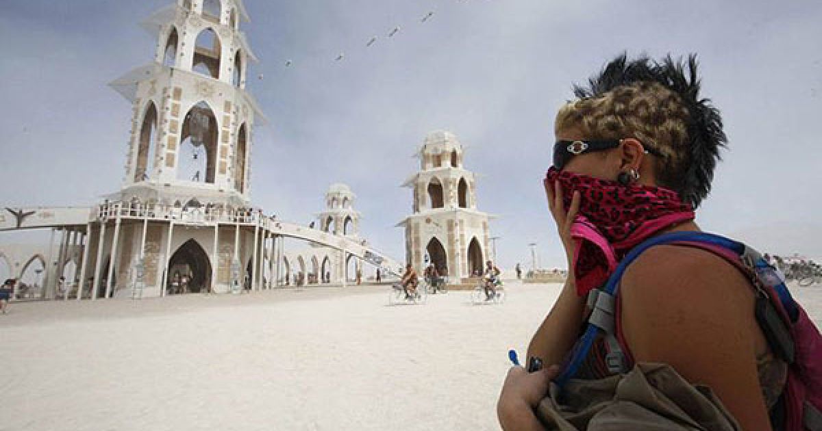 В пустелі Блек Рок у Неваді пройшов 25-ий фестиваль музики і мистецтв Burning Man 2011 / © bigpicture.ru