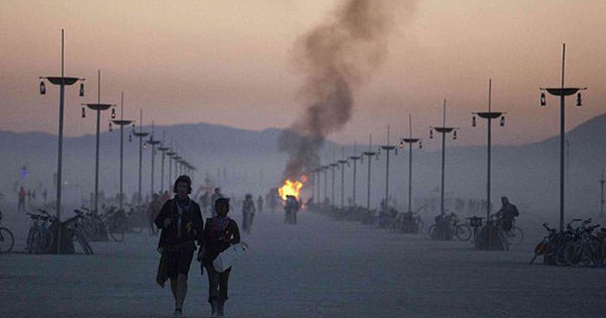В пустелі Блек Рок у Неваді пройшов 25-ий фестиваль музики і мистецтв Burning Man 2011 / © bigpicture.ru