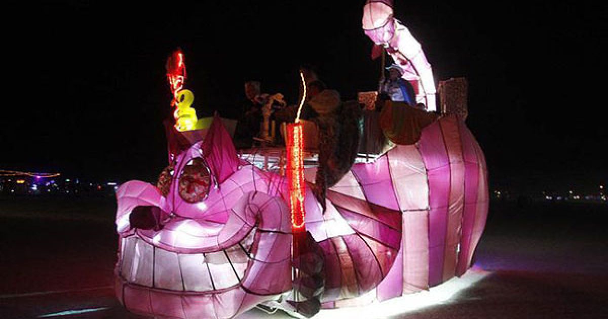 В пустелі Блек Рок у Неваді пройшов 25-ий фестиваль музики і мистецтв Burning Man 2011 / © bigpicture.ru