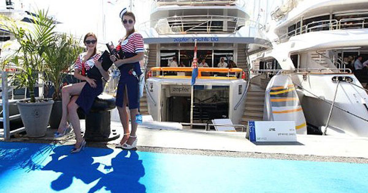 Міжнародна виставка яхт "Monaco Yacht Show 2011" в Монако / © AFP