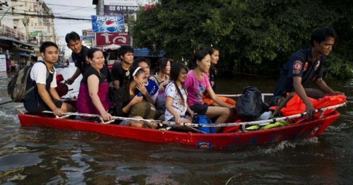 Повінь у Таїланді, Бангкок затопило_15 / © AFP