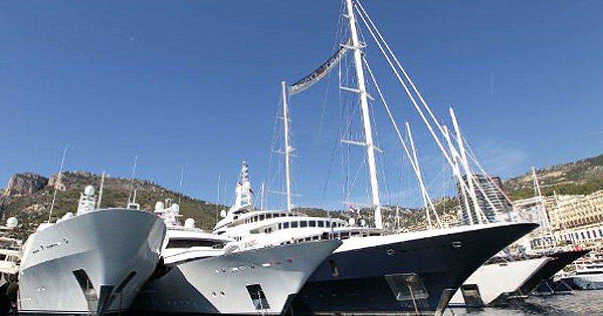 Міжнародна виставка яхт "Monaco Yacht Show 2011" в Монако / © AFP