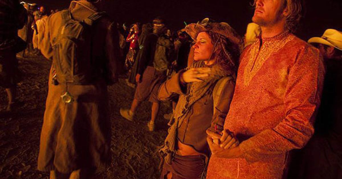 В пустелі Блек Рок у Неваді пройшов 25-ий фестиваль музики і мистецтв Burning Man 2011 / © bigpicture.ru