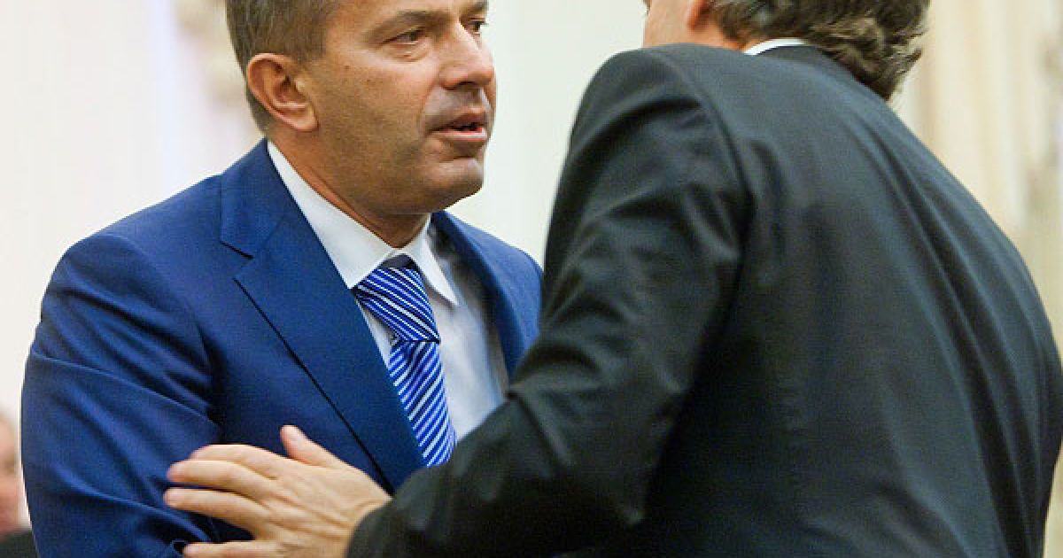 Перший віце-прем&rsquo;єр-міністр України - міністр економічного розвитку і торгівлі Андрій Клюєв, міністр аграрної політики та продовольства Микола Присяжнюк / © Украинское Фото