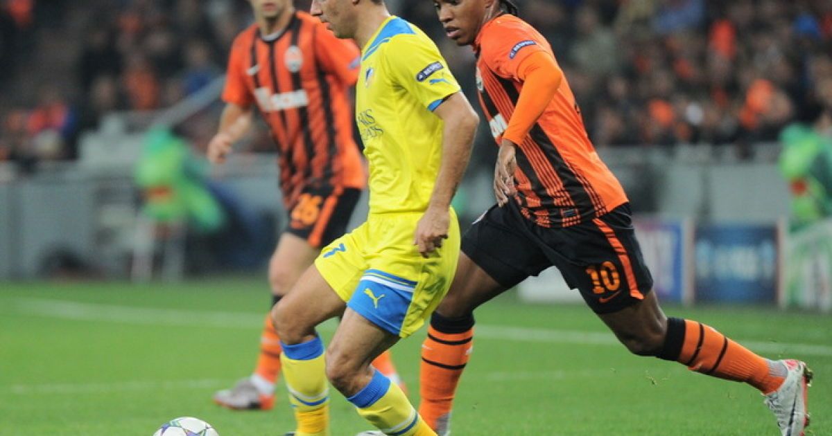 ФК "Шахтар" зіграв з АПОЕЛ внічию з рахунком 1:1. / © shakhtar.com