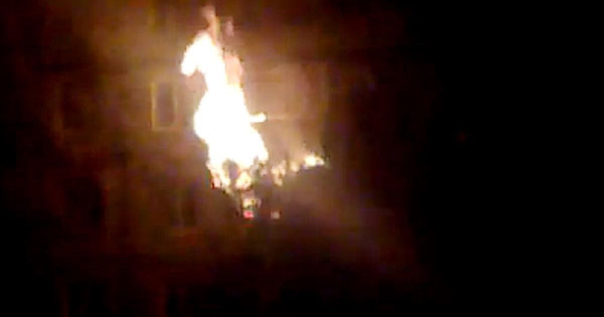 Пожежа. Ілюстрація