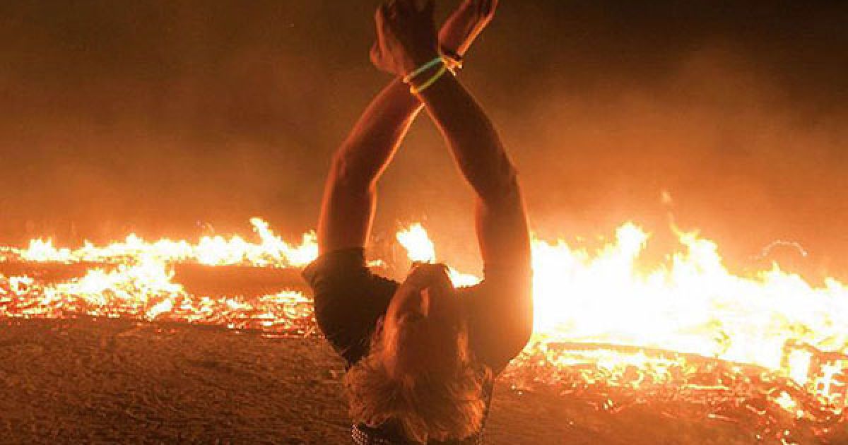 В пустелі Блек Рок у Неваді пройшов 25-ий фестиваль музики і мистецтв Burning Man 2011 / © bigpicture.ru