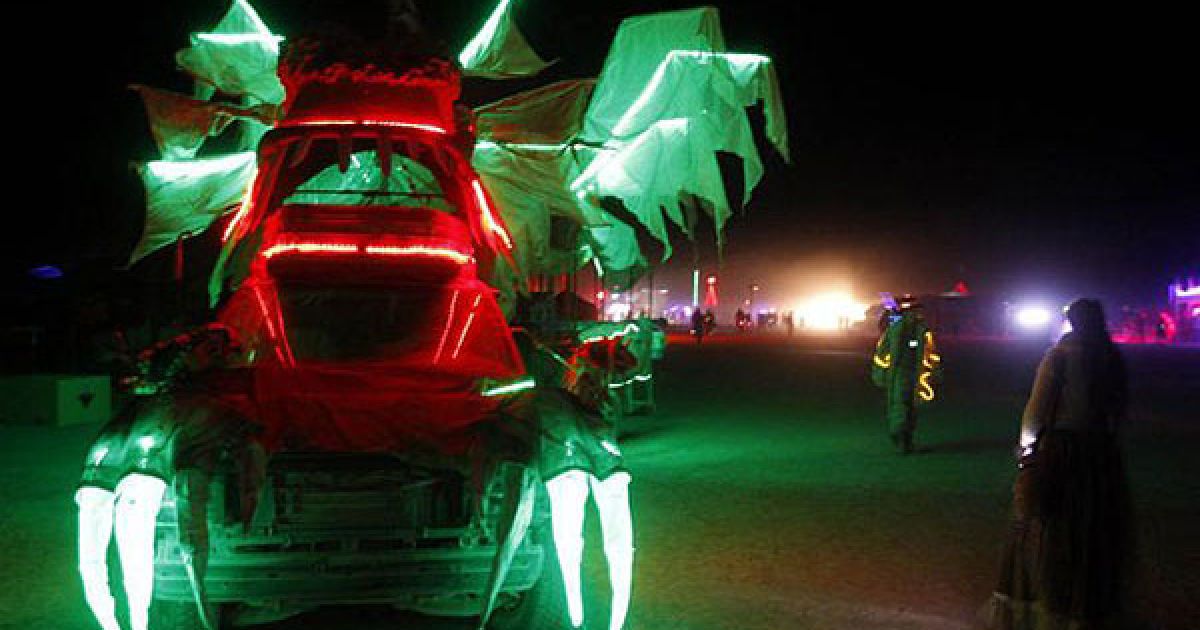 В пустелі Блек Рок у Неваді пройшов 25-ий фестиваль музики і мистецтв Burning Man 2011 / © bigpicture.ru