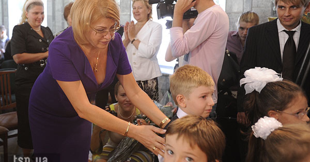 До шкіл повели своїх дітей й українські VIP-персони.
