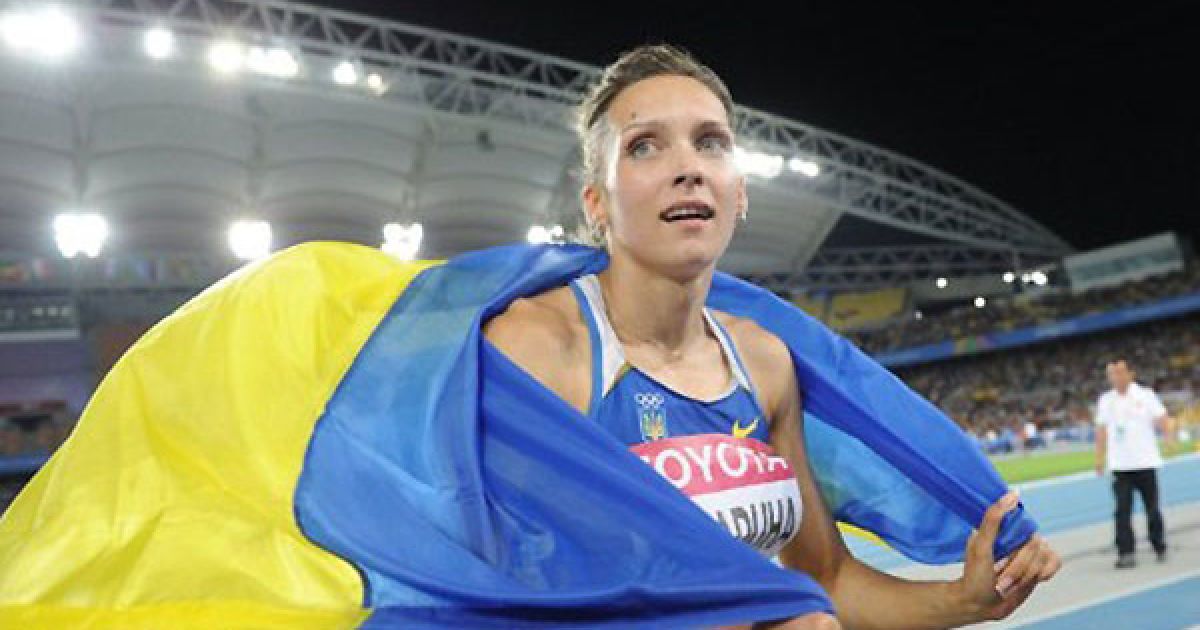 Ольга Саладуха принесла Україні перше "золото" на чемпіонаті світу з легкої атлетики в Тегу / © AFP