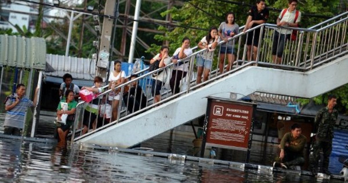 Повінь у Таїланді, Бангкок затопило_10 / © AFP