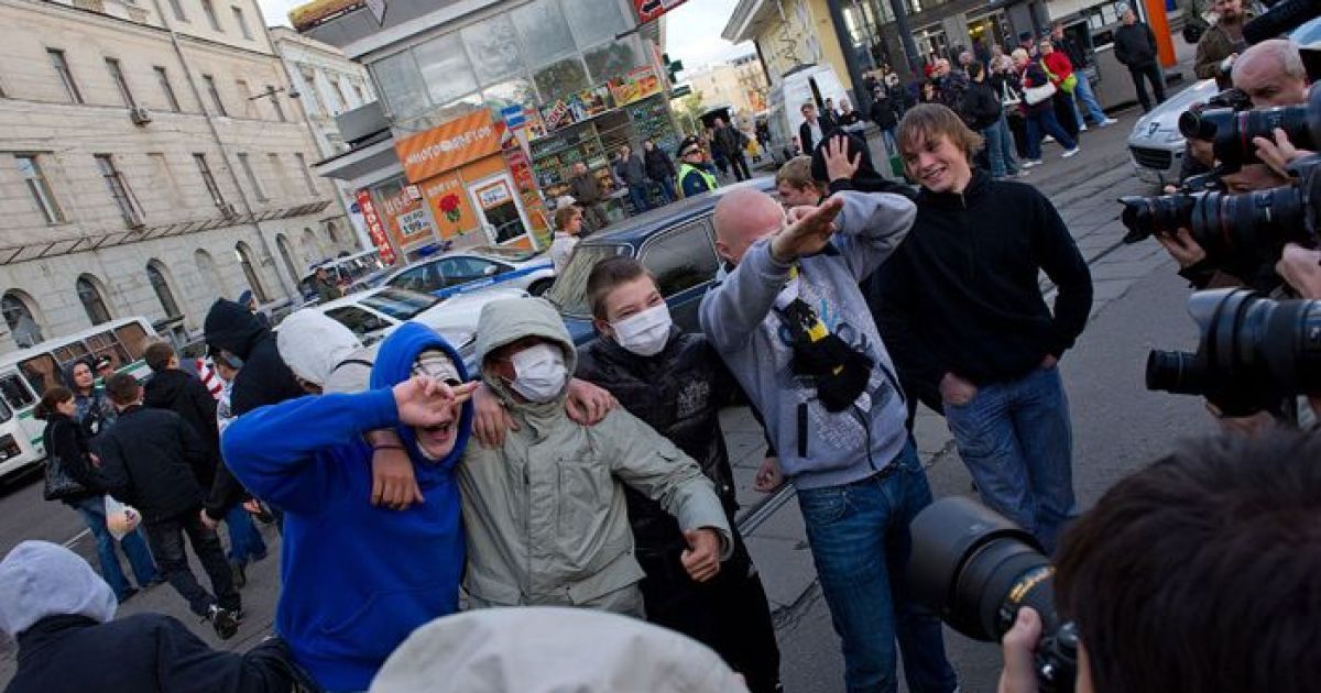 Під час проведення мітингу за права геїв "Марш за рівність" в Москві поліція затримала близько 40 осіб / © Илья Варламов/zyalt.livejournal.com/