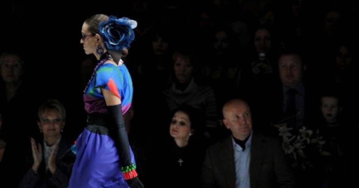 Ювілейний Mercedes-Benz Fashion Week Russia в Москві відкрив показ Слави Зайцева. / © AFP