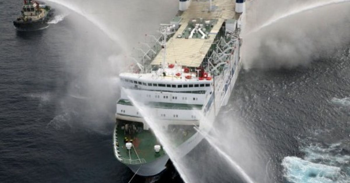 Біля бергів Єгипту сталася пожежа на пасажирському поромі. Всіх пасажирів врятовано, постраждалих немає.