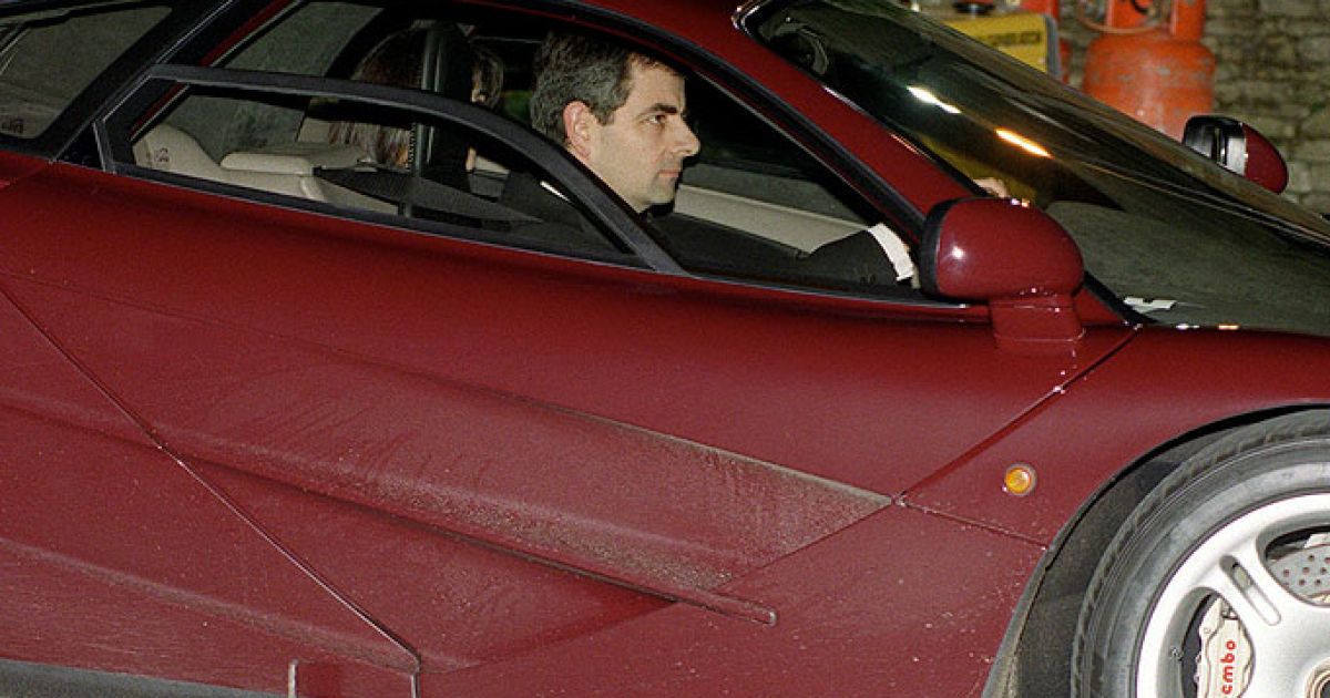 Аткінсону належить один із ста існуючих у світі гоночних автомобілів команди "Макларен"
