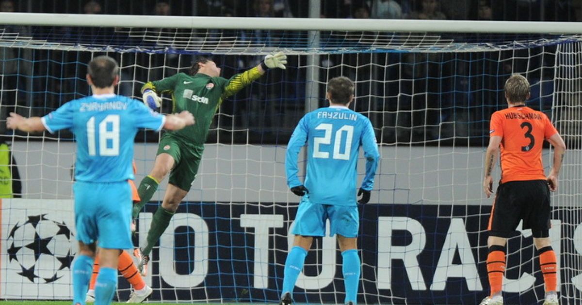 "Шахтар" програв "Зеніту" з рахунком 1:0 і фактично вилетів з Ліги чемпіонів. / © shakhtar.com