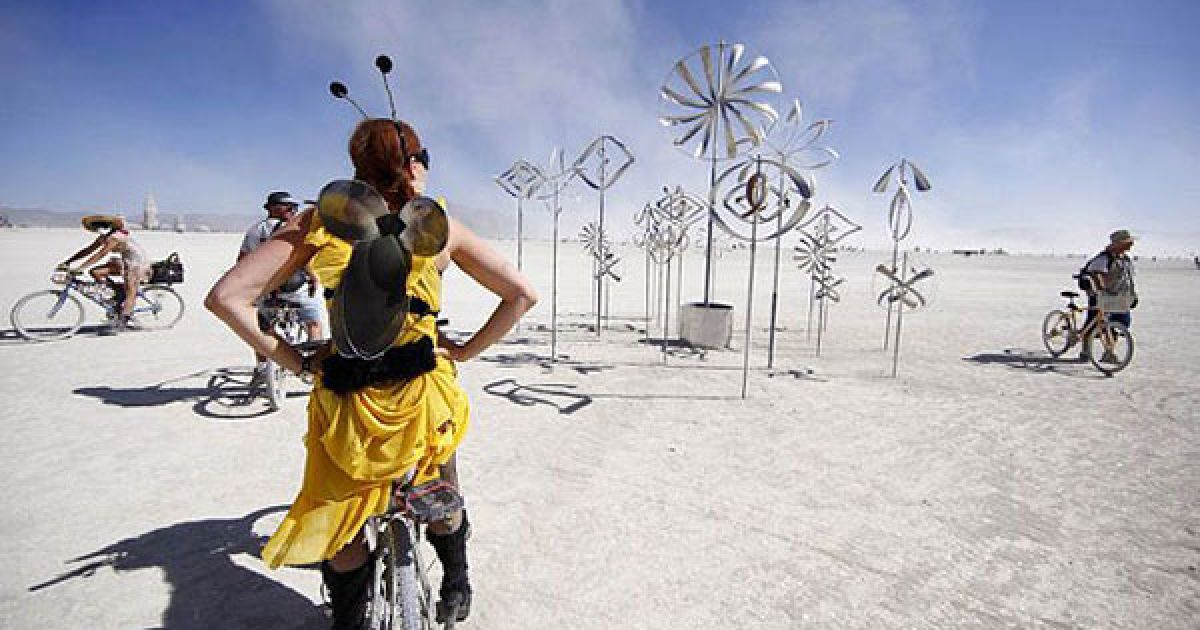 В пустелі Блек Рок у Неваді пройшов 25-ий фестиваль музики і мистецтв Burning Man 2011 / © bigpicture.ru