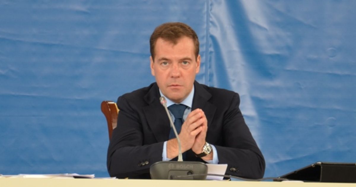 Віктор Янукович і Дмитро Медведєв зустрілись в Донецьку / © Остров