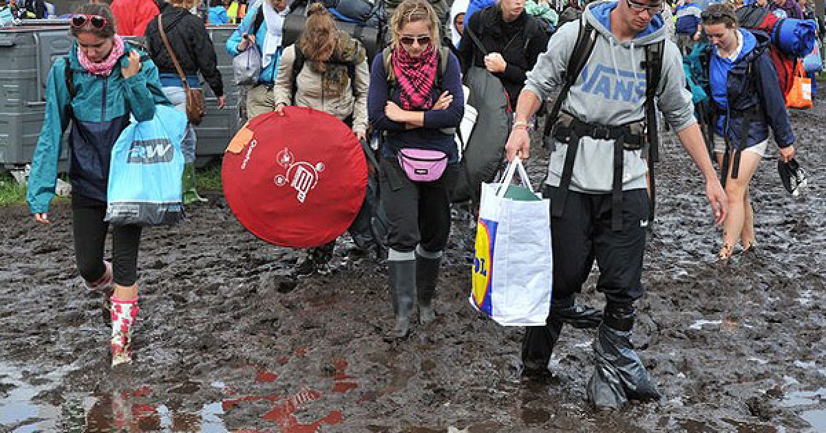 Потужний ураган пронісся над музичним фестивалем Pukkelpop в Бельгії