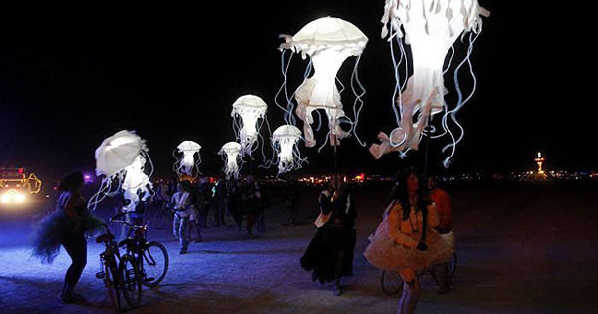 В пустелі Блек Рок у Неваді пройшов 25-ий фестиваль музики і мистецтв Burning Man 2011 / © bigpicture.ru
