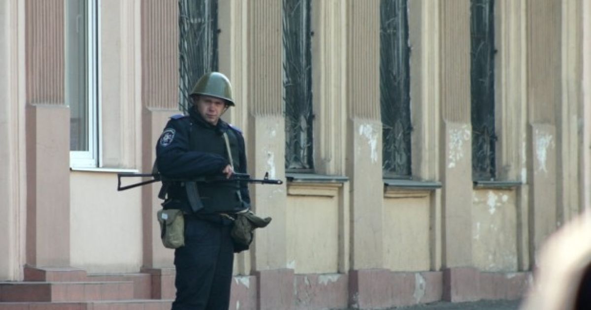В центрі Одеси провели навчання СБУ із затримання терористів. / © Думская.net