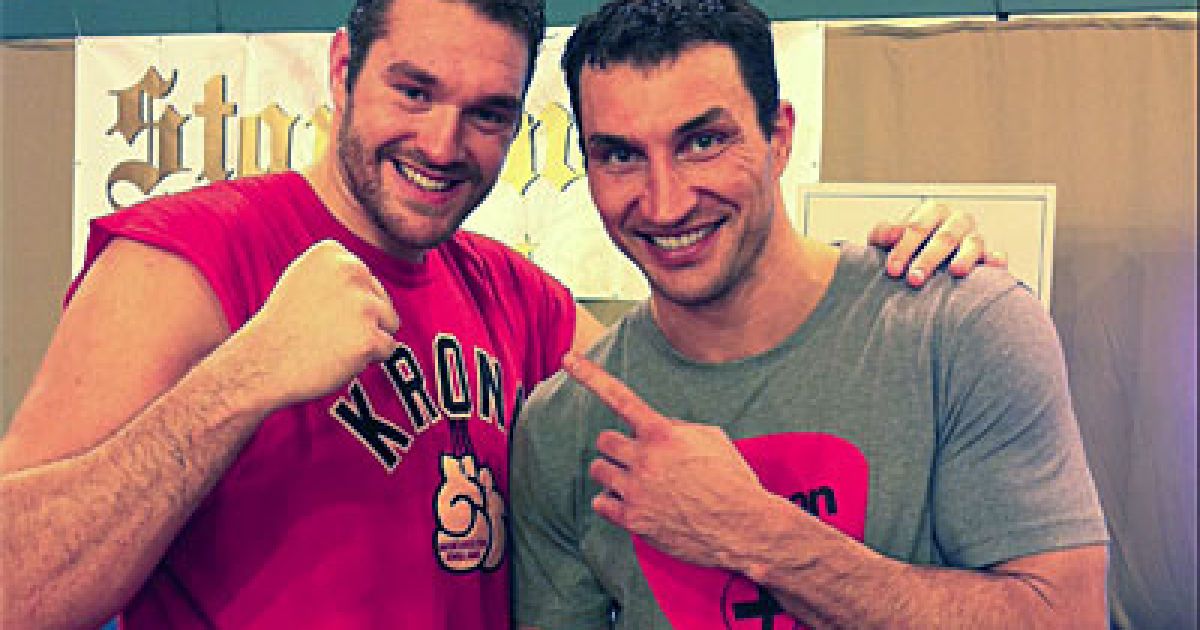 Тайсон Ф'юрі з Володимиром