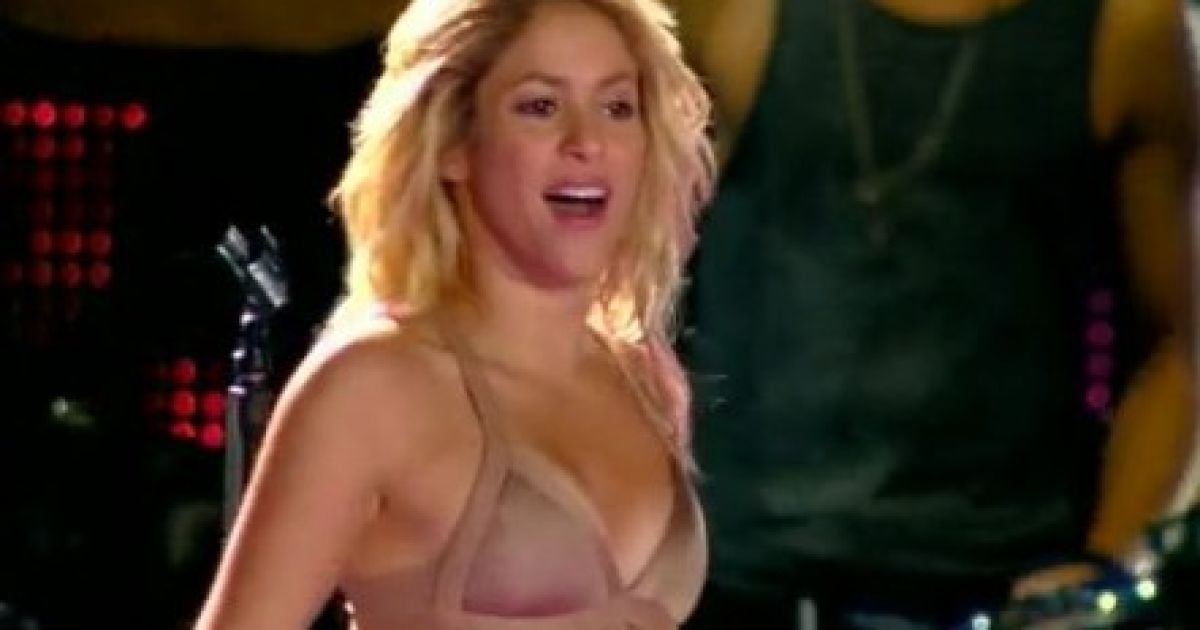 Шакіра на відкритті НСК "Олімпійський"