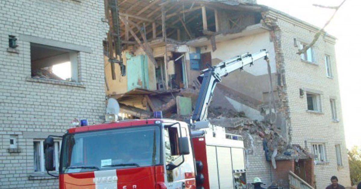 У Латвії обвалився будинок: 5 жертв