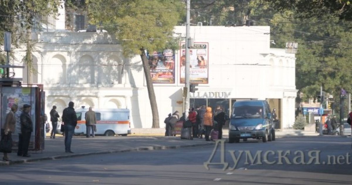 В центрі Одеси провели навчання СБУ із затримання терористів. / © Думская.net