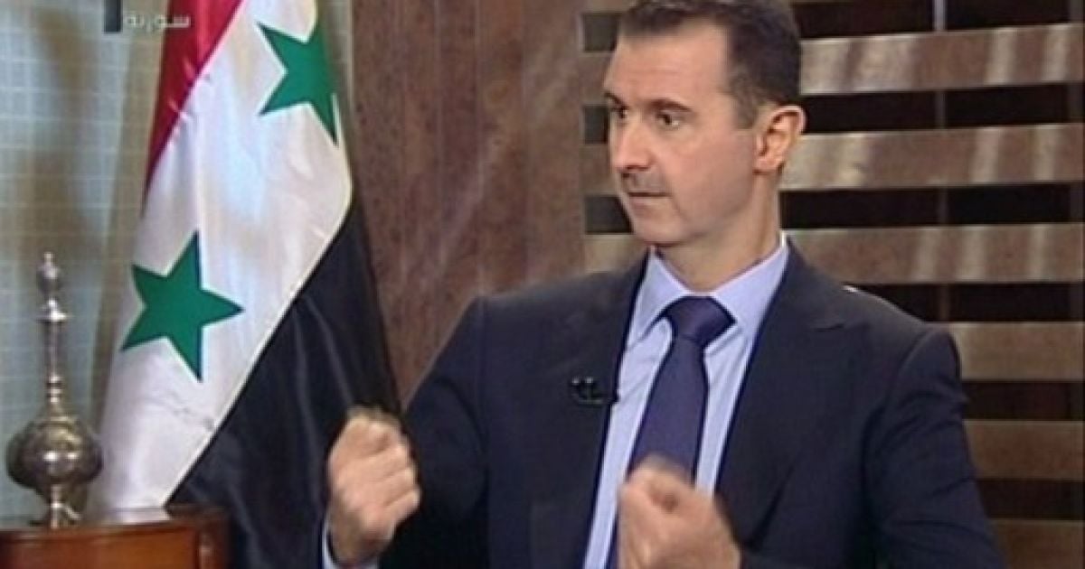 Асад попередив Захід
