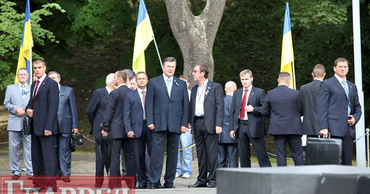 У День Незалежності біля пам&#039;ятника Святому Володимиру в Києві провели урочисте зібрання "Благословенна і єдина Україна". / © Фото Віра Підгайна/Главред